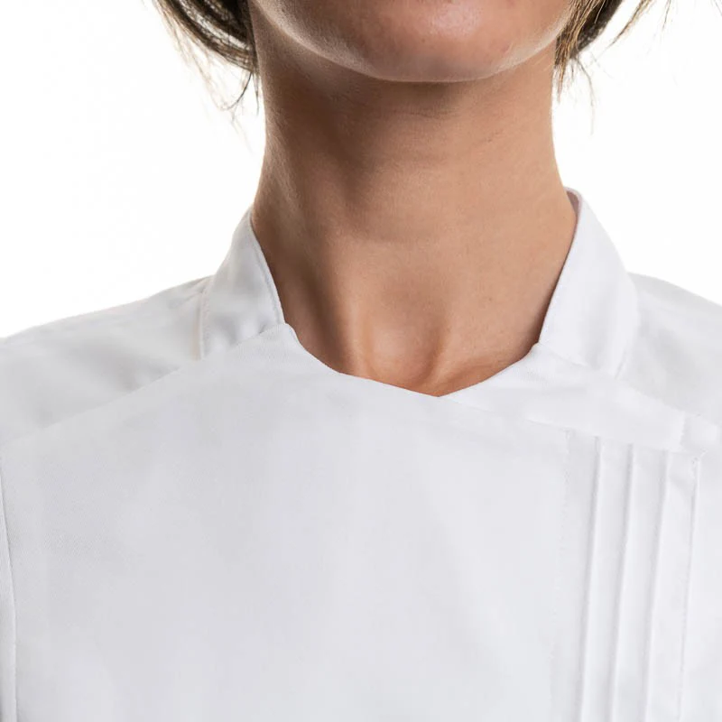 Veste de Cuisine Titane Blanc Femme - LAFONT CUISINE - Image 6
