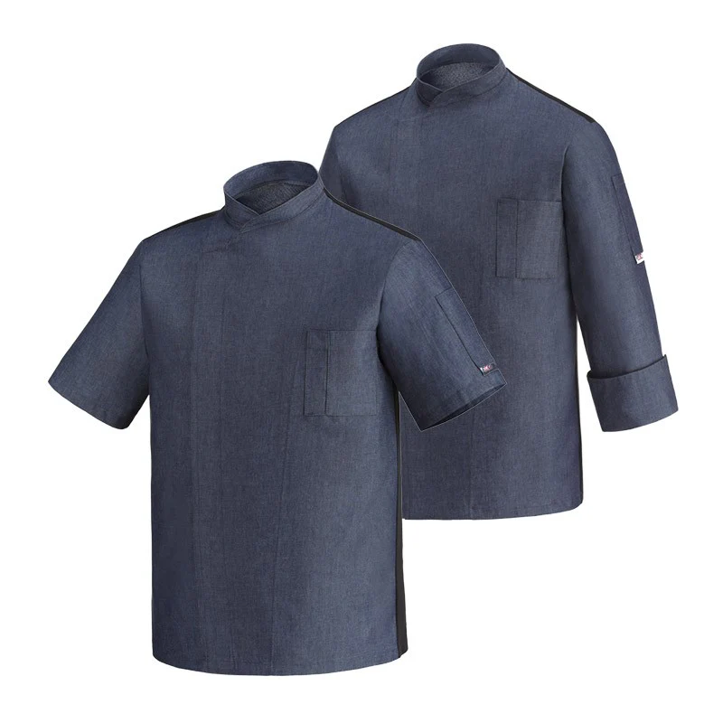 Veste de Pâtissier Homme en Jean Ottavio - EGOCHEF
