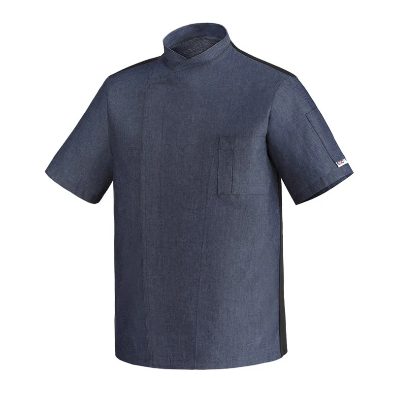 Veste de Pâtissier Homme en Jean Ottavio - EGOCHEF - Image 5