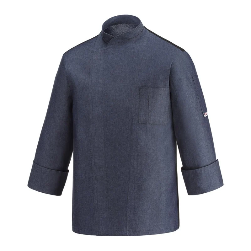 Veste de Pâtissier Homme en Jean Ottavio - EGOCHEF - Image 6