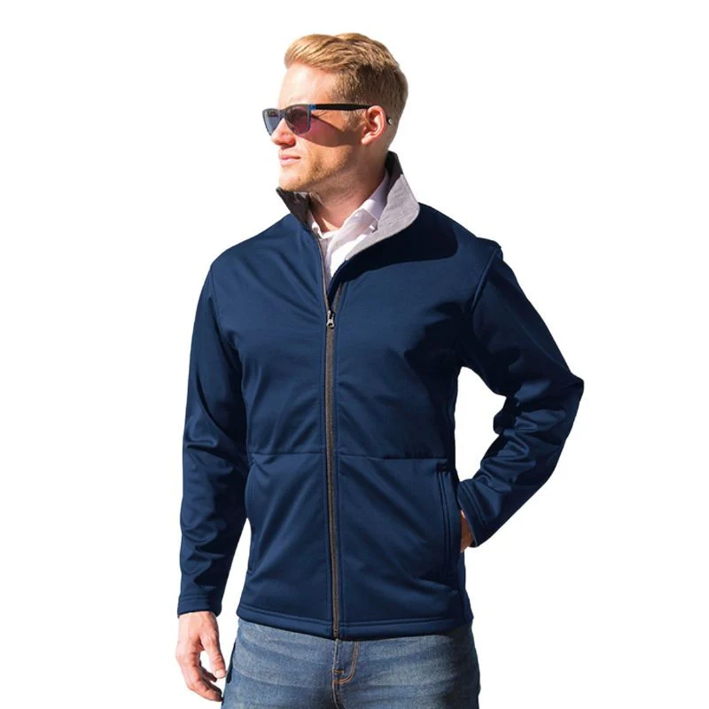 Veste de Travail Homme Softshell Bleu - RESULT - Image 2