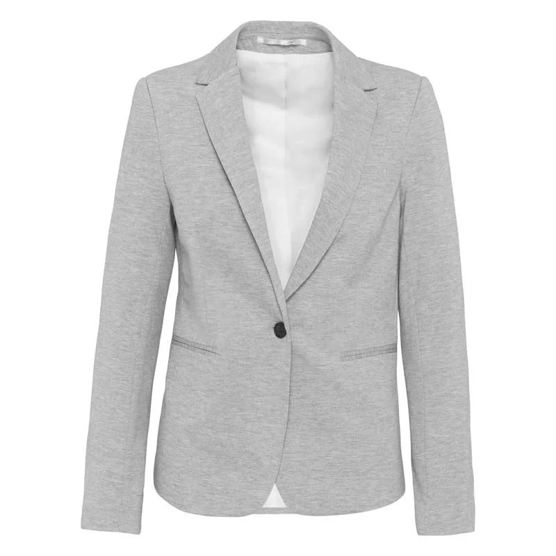 Veste de Service en Maille Femme Gris - KARIBAN - Image 2