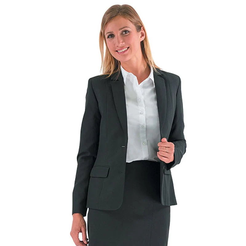 Veste de Service Femme Syrah Noir - LAFONT SERVICE