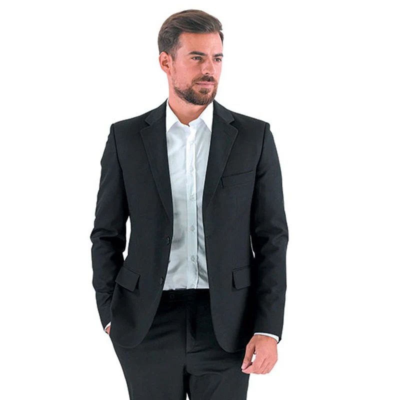Veste de Service Homme Kontir Noir - LAFONT SERVICE