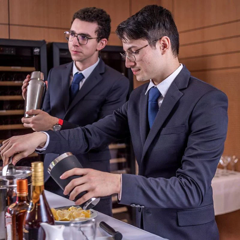 Veste de Service Homme Merlot Noir - LAFONT SERVICE - Image 4