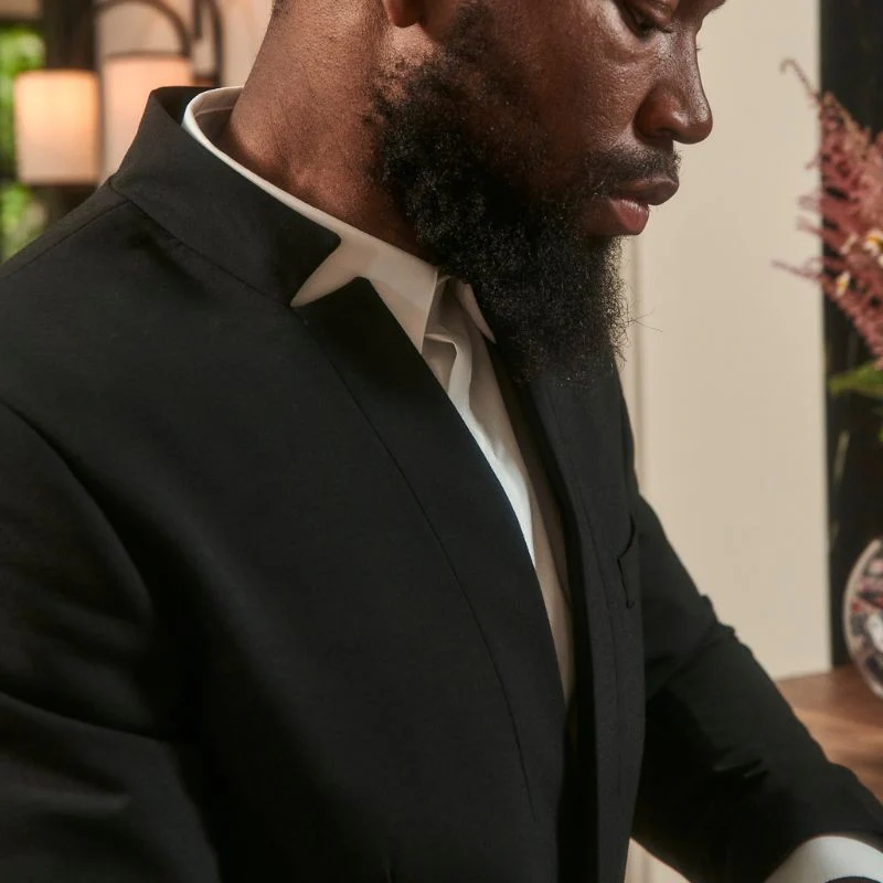 Veste de Service Toccata Homme Noir - LAFONT SERVICE - Image 2