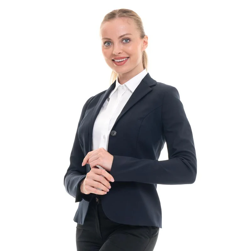 Veste de Service Tailleur Femme Opéra Bleu Marine - LAFONT SERVICE - Image 3