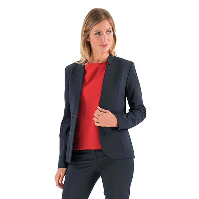 Veste de Service Femme Varenne Bleu Marine - LAFONT SERVICE