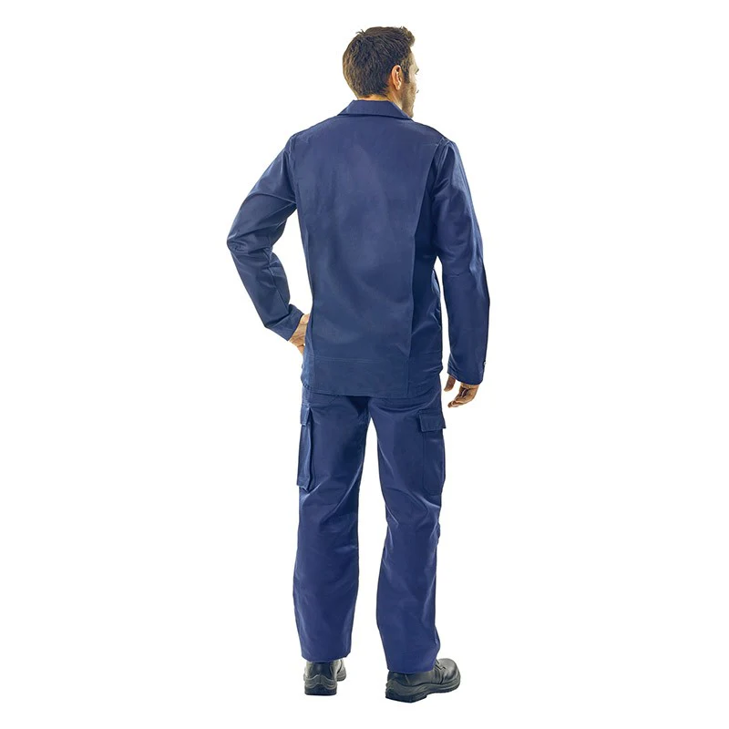 Veste de Travail Homme Anti Feu Pluton Marin - ADOLPHE LAFONT - Image 3