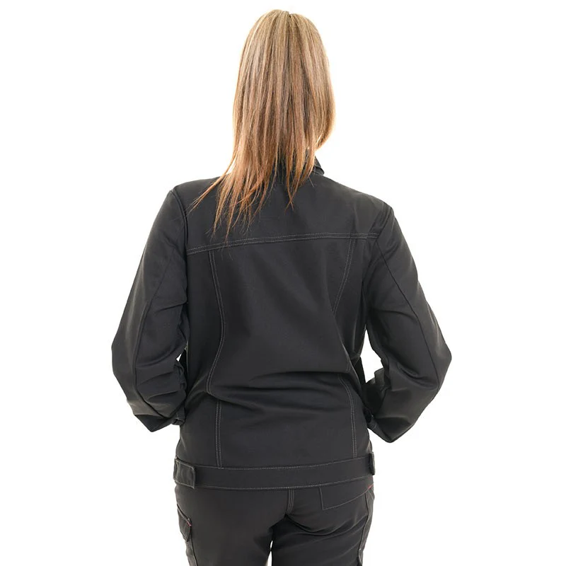 Veste de Travail Femme Citrine Gris Charcoal - ADOLPHE LAFONT - Image 3