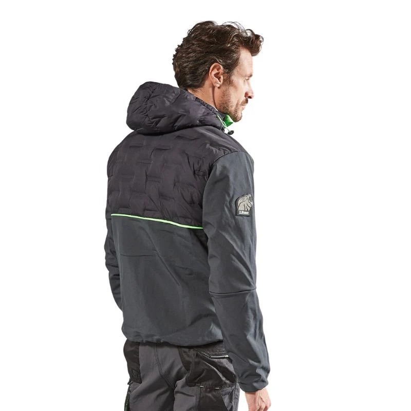 Veste de Travail Homme Spock Hybride Respirante Grise - UPOWER - Image 6