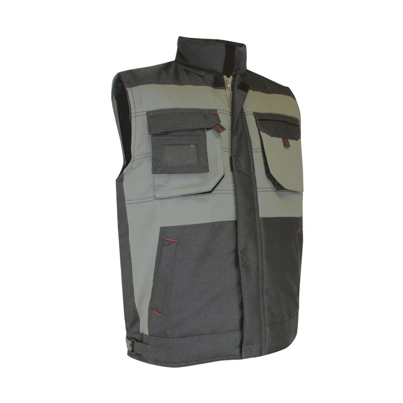 Veste de Travail Homme Racine Sans Manches Marron - LMA - Image 2