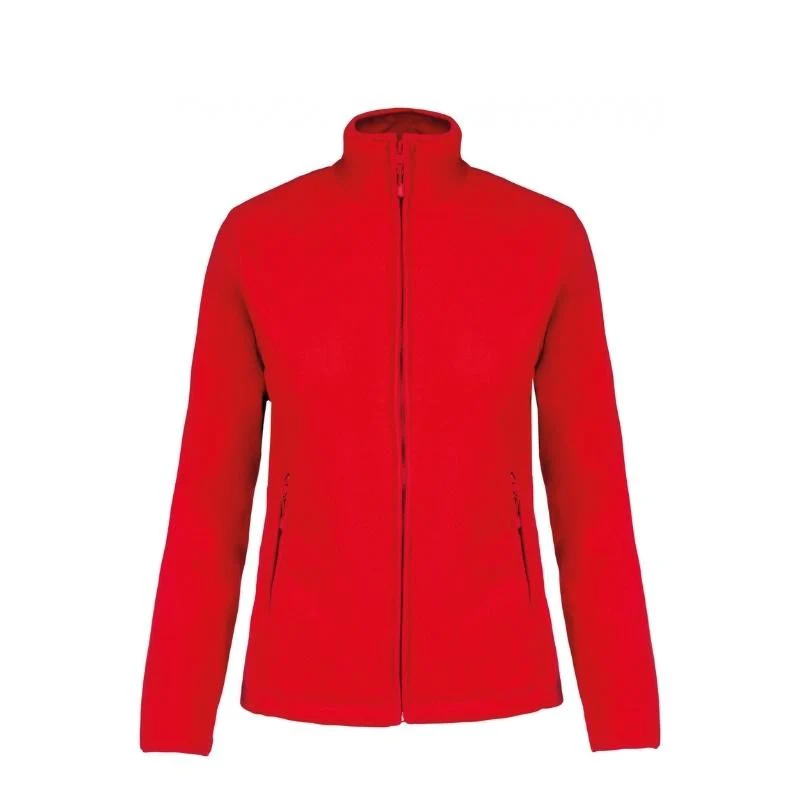 Veste de Travail Micropolaire Zippée Femme Fuchsia - KARIBAN - Image 4