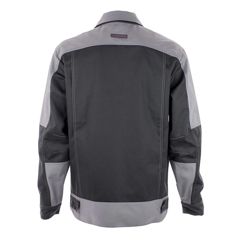 Veste de Travail Homme Shear Noir et Gris - ADOLPHE LAFONT - Image 2