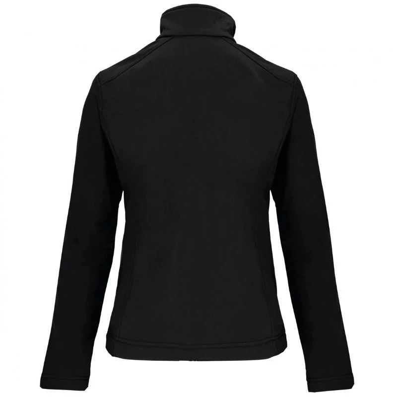 Veste de Travail Femme Softshell Noir - KARIBAN - Image 2