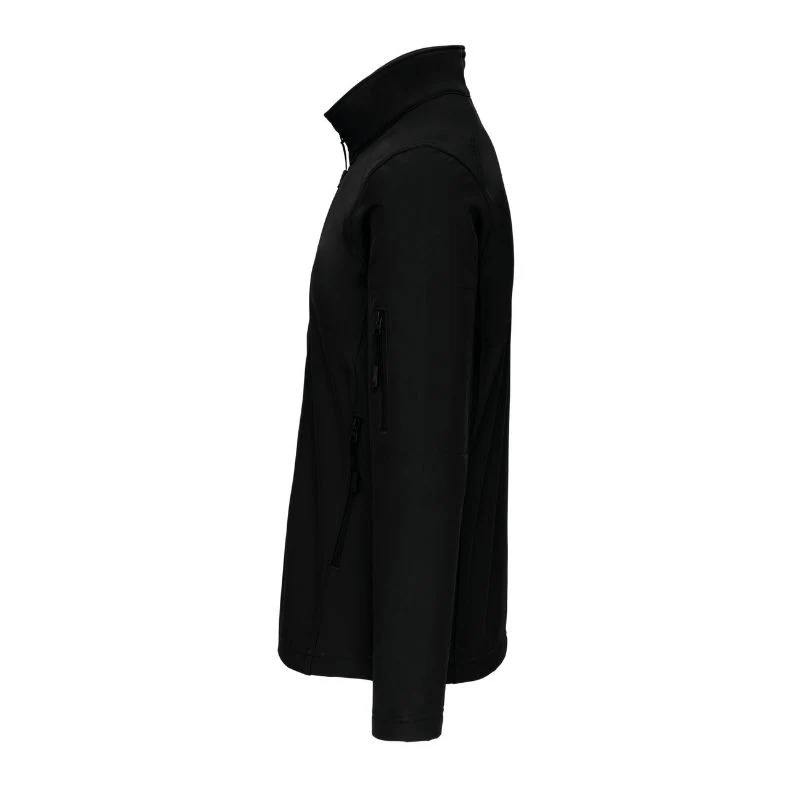 Veste de Travail Homme Softshell Noir - KARIBAN - Image 4