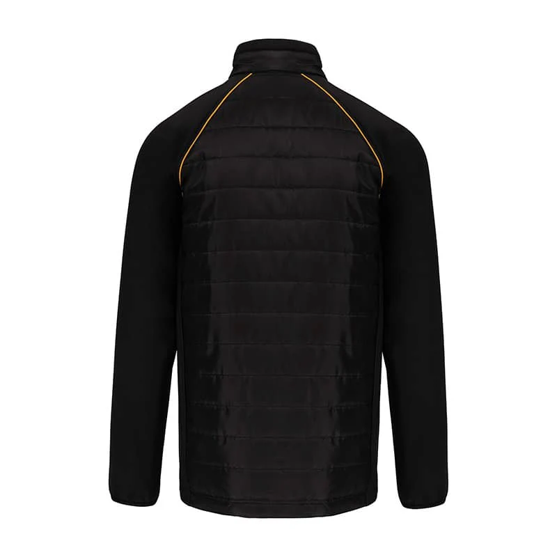 Veste de Travail Homme Softshell Liseré Jaune - KARIBAN - Image 2