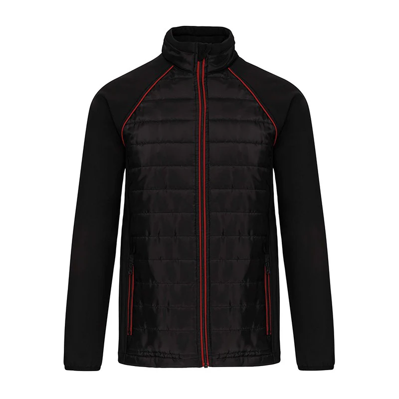 Veste de Travail Homme Softshell Liseré Jaune - KARIBAN - Image 9