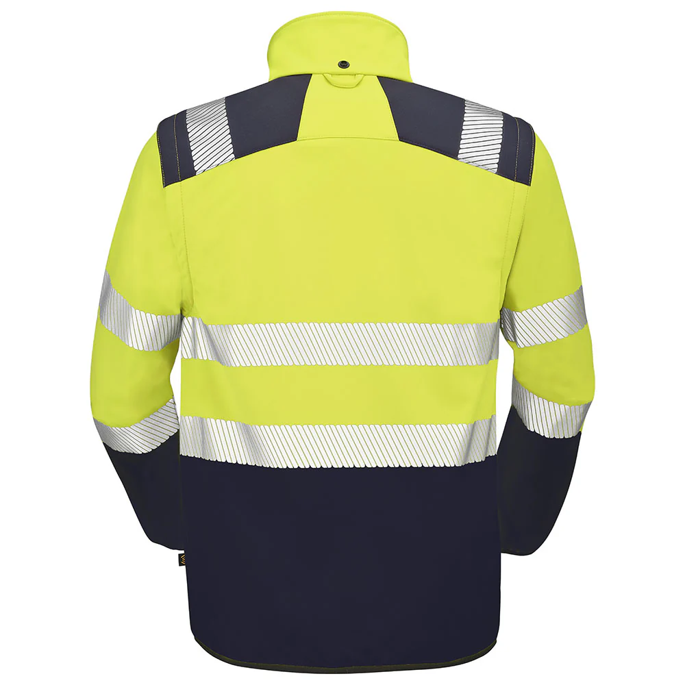 Veste de Travail Unisexe Softshell Oural Fluo - LAFONT - Image 4