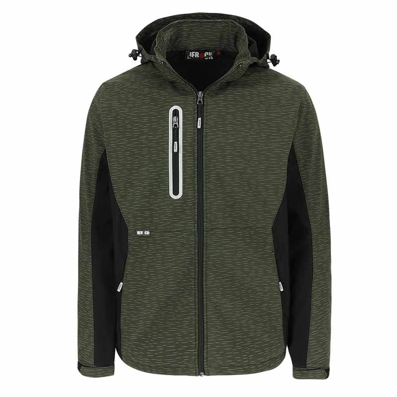 Veste de Travail Homme Softshell Réfléchissante Flexor - HEROCK
