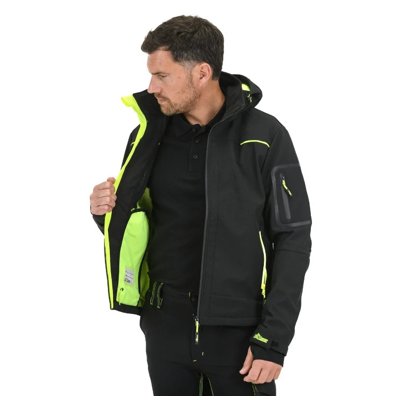 Veste de Travail Homme Softshell Imperméable Space - UPOWER - Image 3