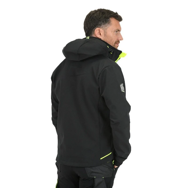 Veste de Travail Homme Softshell Imperméable Space - UPOWER - Image 4