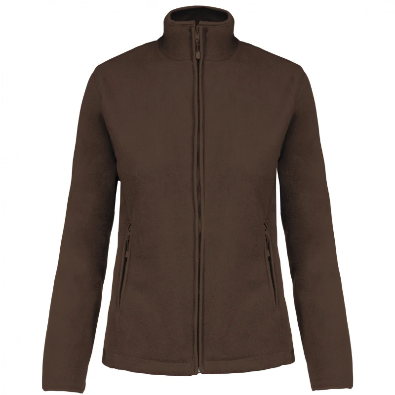 Veste Micro Polaire Femme Légère Bleu Turquoise - KARIBAN - Image 6