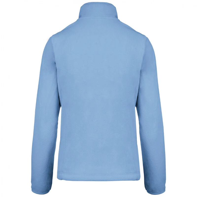 Veste Micro Polaire Légère Femme Bleu Ciel - KARIBAN - Image 2