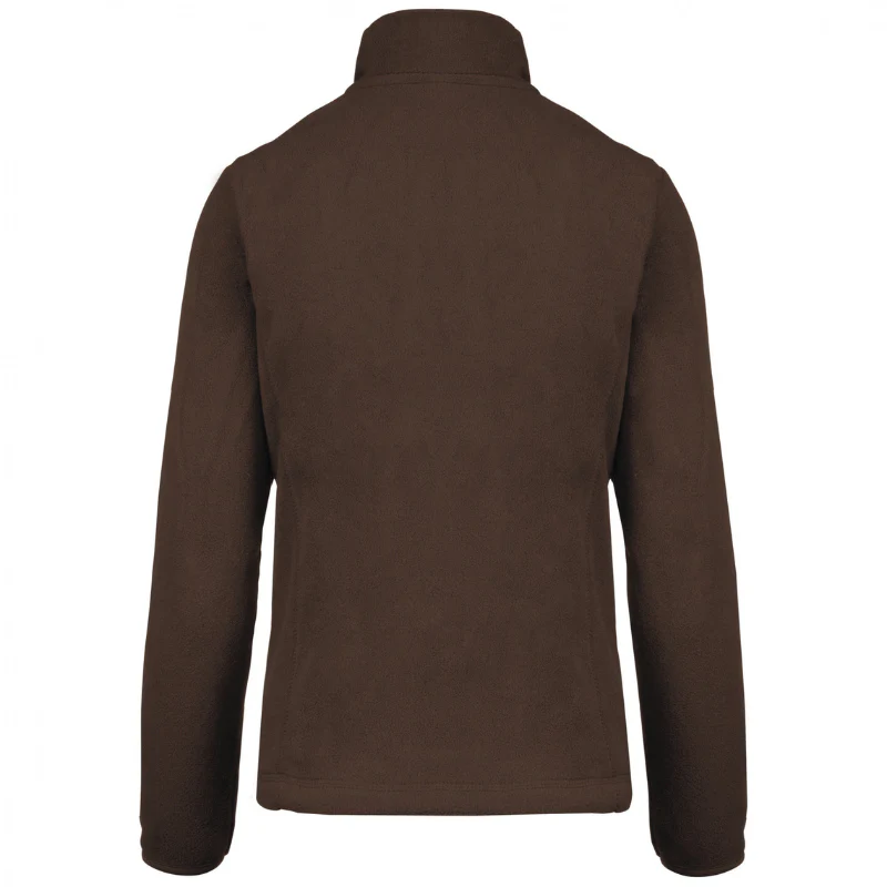 Veste Micropolaire Femme Légère Marron - KARIBAN - Image 2