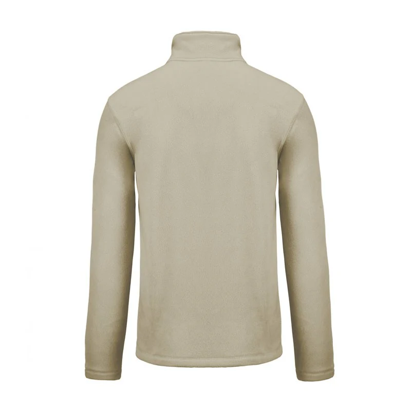 Veste Passe-Couloir Micropolaire Homme Beige - KARIBAN - Image 2
