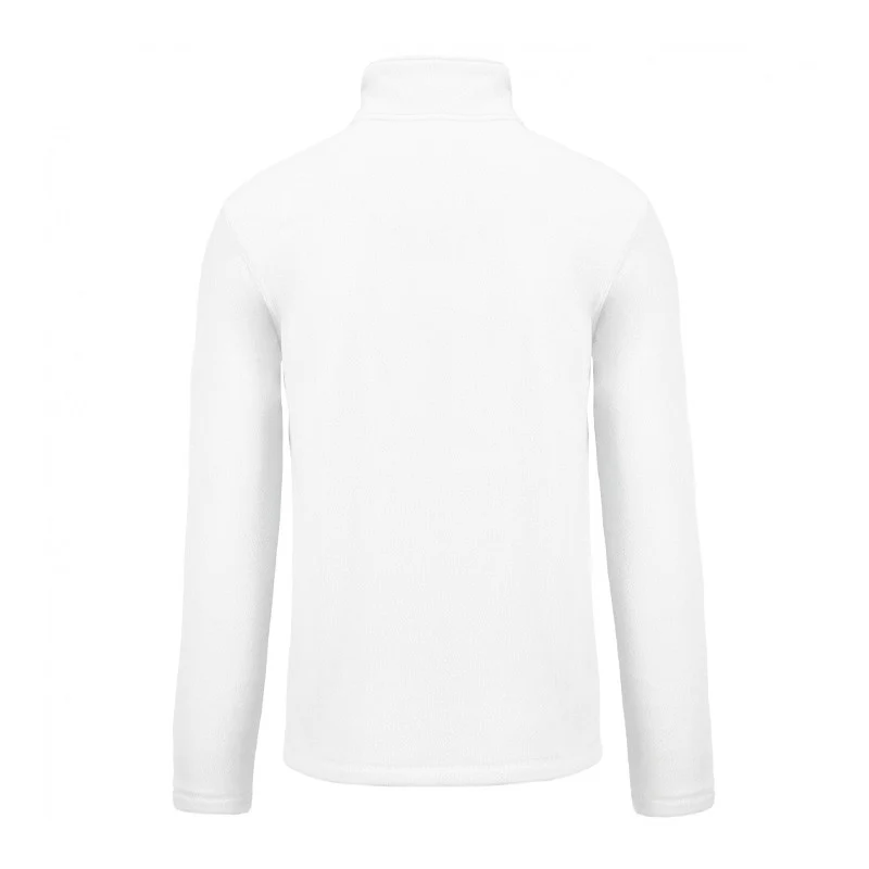 Veste Passe-Couloir Micropolaire Homme Blanc - KARIBAN - Image 2
