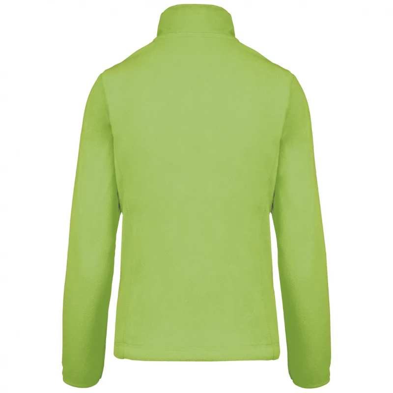 Veste Micro Polaire Femme Citron Vert - KARIBAN - Image 2
