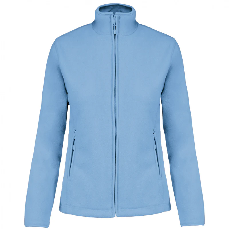Veste Micro Polaire Femme Citron Vert - KARIBAN - Image 6