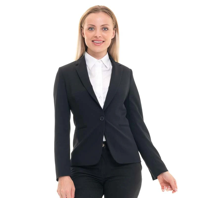Veste Tailleur de Service Femme Bleu Marine - KARIBAN