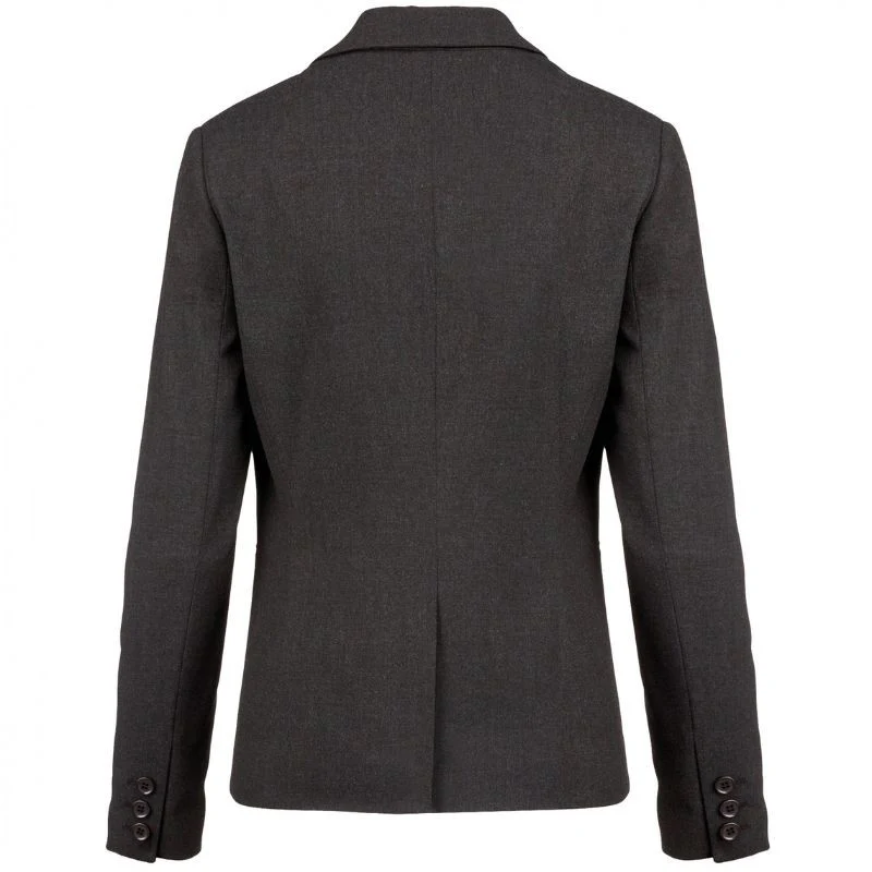 Veste Tailleur de Service Femme Gris - KARIBAN - Image 2
