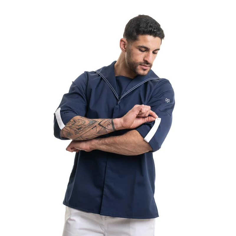 Veste Vareuse Homme Bato Bleu Marine - ROBUR - Image 5